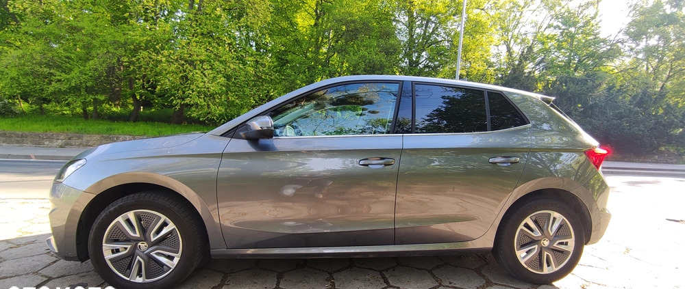 Skoda Fabia cena 77700 przebieg: 10500, rok produkcji 2023 z Poznań małe 79